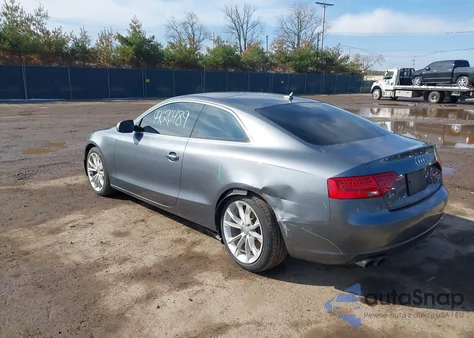 2013 Audi A5 2.0T Premium из США, поврежденный, VIN WAULFAFR9DA062470